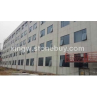 石家庄国际机场外墙干挂工地