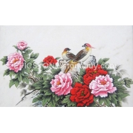 写实手绘雕刻工艺画