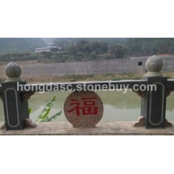 福建灰麻花岗岩--栏杆