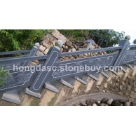 福建灰麻石材--石栏杆