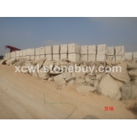 芝麻白荒料、路边石、石材制品、各种异形石材, 门牌石、雕刻