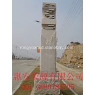 石柱雕刻 文化柱 罗马柱 龙柱 景观柱门柱 圆柱图片