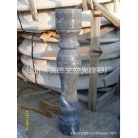 工厂大量现货批发  广西黑天然大理石栏杆  12X12X50  流星雨