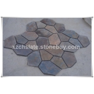 供应文化石 锈板岩 文化石青石板 文化石平板岩工程边沿石