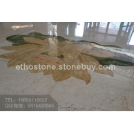 大理石水刀拼花