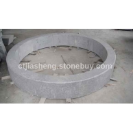 芝麻黑G654圆开加工