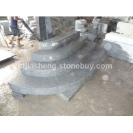 芝麻黑G654臺階