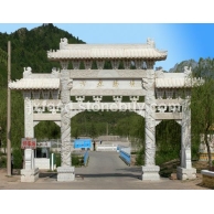 石雕牌坊、牌坊石雕、汉白玉石雕牌坊、牌坊厂家、嘉祥石雕厂家