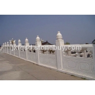 栏板、汉白玉石雕栏板、石雕拱桥