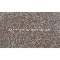 永定红中花深红色