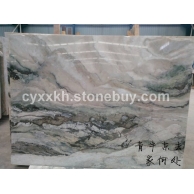 大理石山水画