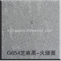 G654芝麻黑-火烧面