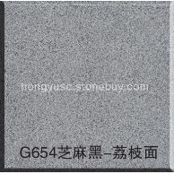 G654芝麻黑-荔枝面