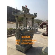 富侨石雕香炉、石雕香炉、寺庙雕塑、寺院雕塑、佛教用品、石雕香炉厂家、石雕香炉制作