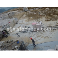 绳锯机现场作业