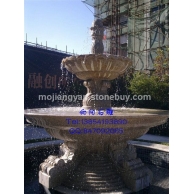石雕噴泉、石雕水缽、大理石景觀噴泉、黃金麻石材水缽、黃銹石噴泉水缽、黃金麻噴泉水缽、五蓮紅噴泉水缽、