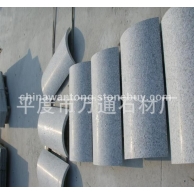 芝麻白-石材-别墅异型-圆柱