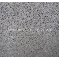 芝麻灰深灰火烧板 深灰石材