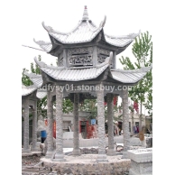 西式石雕涼亭