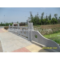 五莲花 镂空 桥栏杆