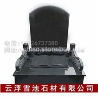 专业生产俄式意式墓碑 各类山西黑墓碑 黑色墓碑