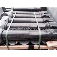 芝麻黑花岗岩栏杆