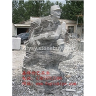 供應(yīng)廠家直銷人物石雕東方人物雕像FY-DF008
