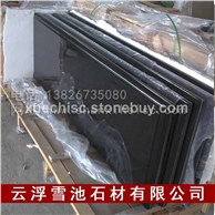 河北黑火烧面石板材批发 优质台面石材 抗压强度高可定制