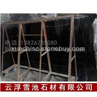 广东黑色石材 山西黑抛光面墓碑石 墓碑石原料加工