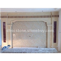 大理石背景墙 (2)