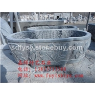 供應(yīng)廠家直銷石雕魚缸精美雕花魚缸FY-YG006