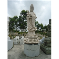 石雕佛像寺庙雕刻 菩萨 送子观音