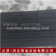 云浮雪池山西黑石材 火烧板价格 拉丝火烧面价格