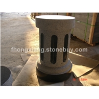 福建芝麻黑G654-深灰麻石材异形加工-(4)