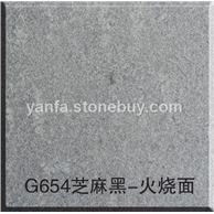 G654芝麻黑-火烧面