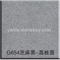 G654芝麻黑-荔枝面