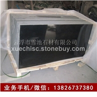 高档室内外装修黑色花岗岩工程板材 山西黑