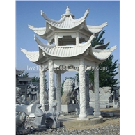 石雕凉亭