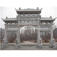 小区大门 寺院石门 佛门 景观门 别墅大门 公园大门