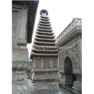 石雕建筑 建筑景觀 牌樓 景觀門 寺廟佛塔 景觀塔