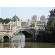 石桥 小桥流水 风水桥 石雕工艺 古代建筑 庭院石桥