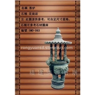 惠安石香爐 寺廟香火爐雕塑00188