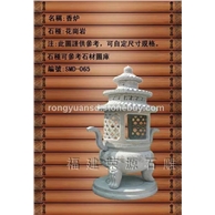 惠安石香爐 寺廟香火爐雕塑00166
