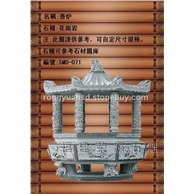 惠安石香爐 寺廟香火爐雕塑0013