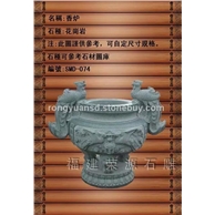惠安石香爐 寺廟香火爐雕塑0012