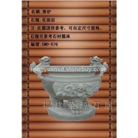 惠安石香爐 寺廟香火爐雕塑1001