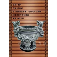 惠安石香爐 寺廟香火爐雕塑009