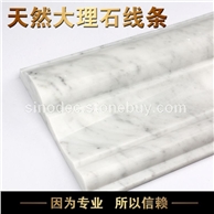 卡拉拉白线条天然大理石门套线装饰线条窗套线条