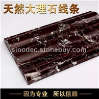 紫羅紅大理石門套線條天然石材專業(yè)線條生產(chǎn)廠家