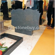 芝麻黑G654墓碑1